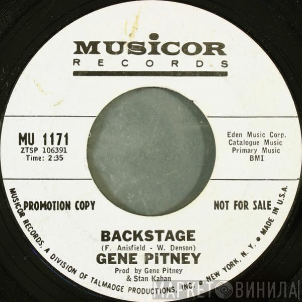 Gene Pitney - Backstage