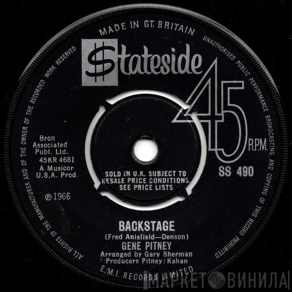 Gene Pitney - Backstage