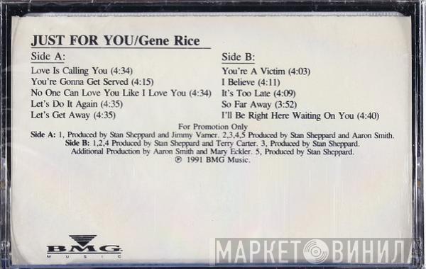  Gene Rice  - Just For You