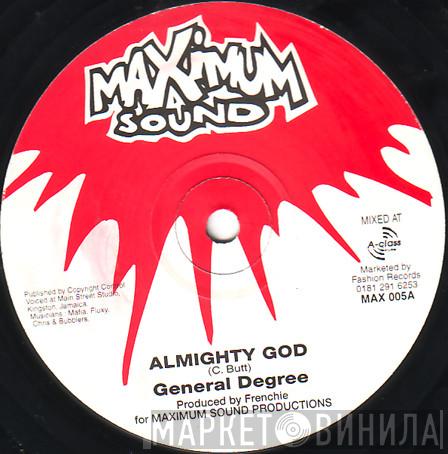 General Degree - Almighty God