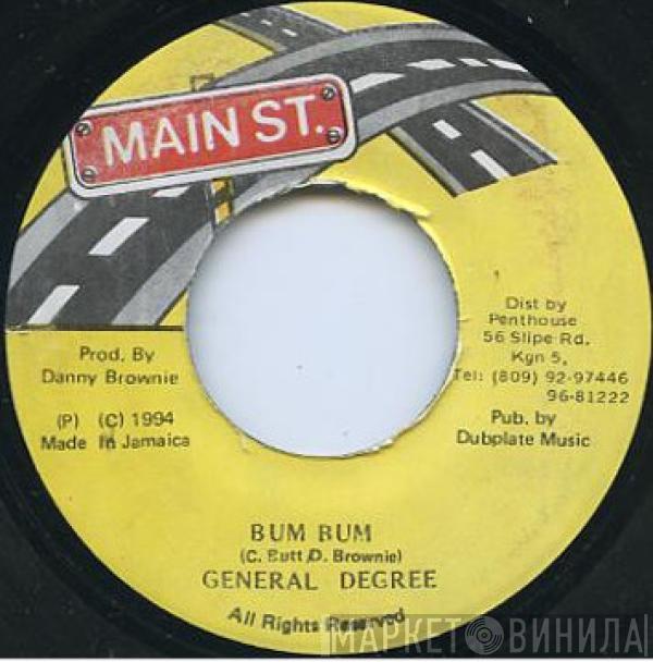 General Degree - Bum Bum