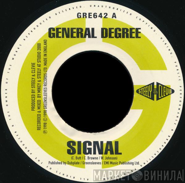 General Degree Mad Andrew  - Signal / Rudeness