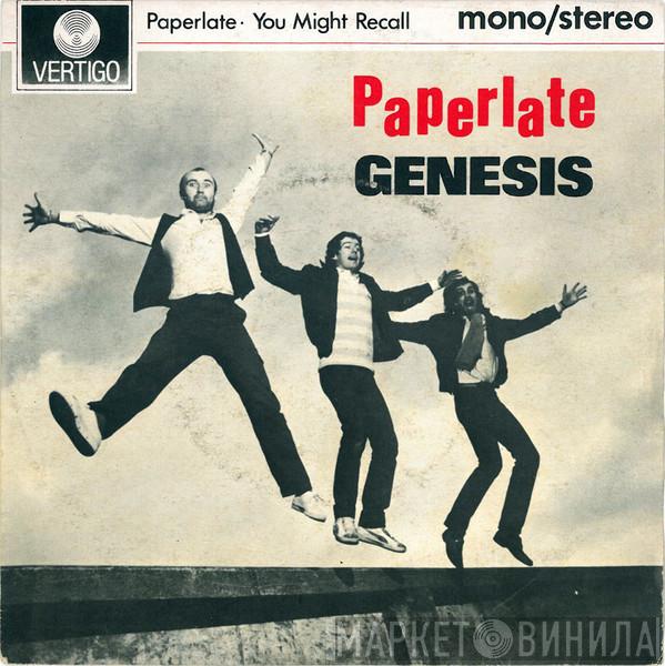  Genesis  - Paperlate / You Might Recall