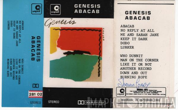  Genesis  - Abacab