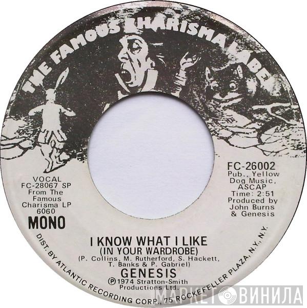  Genesis  - I Know What I Like (In Your Wardrobe)