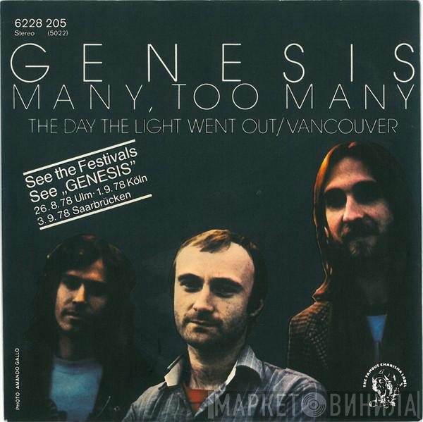  Genesis  - Many, Too Many