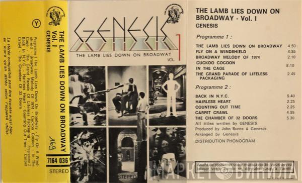  Genesis  - The Lamb Lies Down On Broadway Vol 1