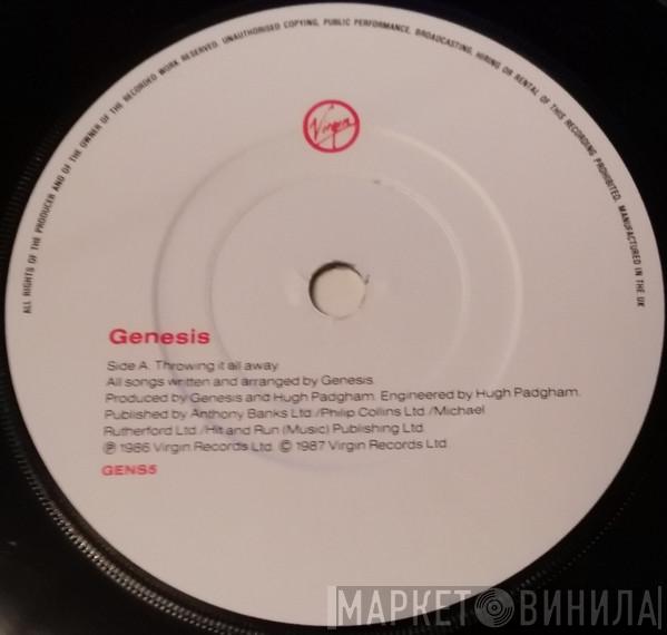  Genesis  - Throwing It All Away