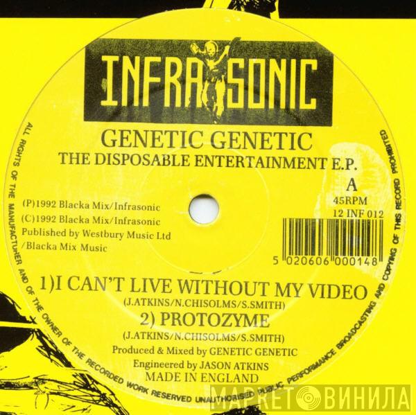 Genetic Genetic - The Disposable Entertainment E.P.