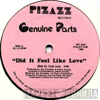 Genuine Parts - Did It Feel Like Love