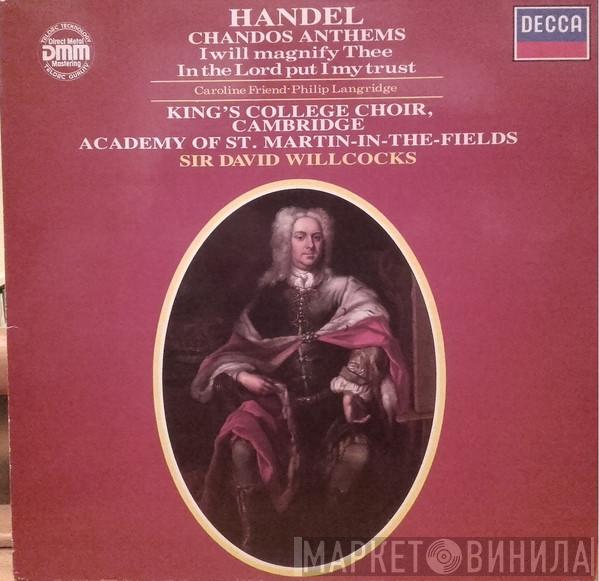  Georg Friedrich Händel  - Chandos Anthems