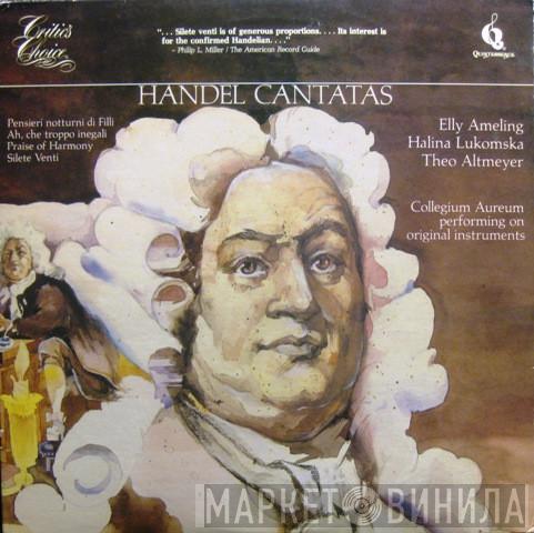 - Georg Friedrich Händel , Elly Ameling , Halina Lukomska , Theo Altmeyer  Collegium Aureum  - Cantatas