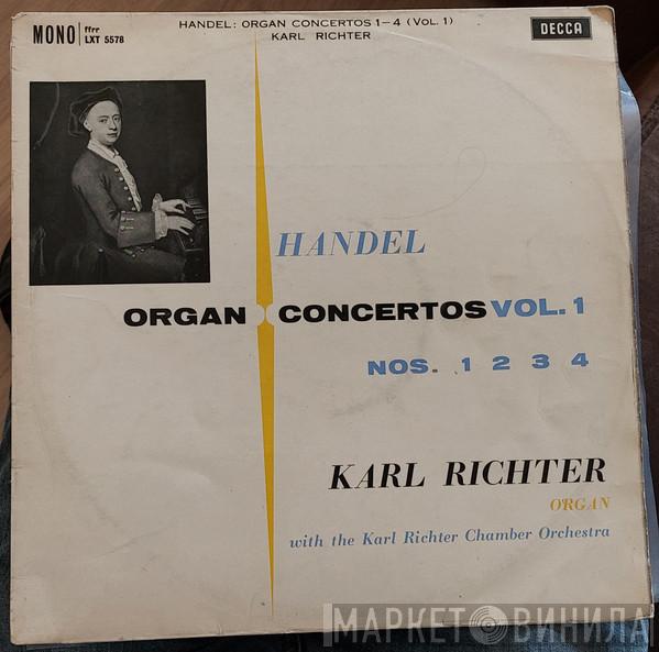 Georg Friedrich Händel, Karl Richter, Karl Richter Und Sein Kammerorchester - Organ Concertos Vol. 1 Nos. 1 2 3 4