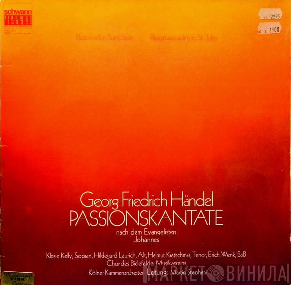  Georg Friedrich Händel  - Passionskantate Nach Dem Evangelisten Johannes (Passion According To St. John)