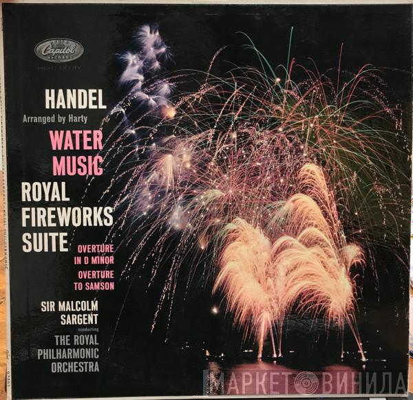 , Georg Friedrich Händel , Sir Malcolm Sargent  The Royal Philharmonic Orchestra  - Water Music Suite; Royal Fireworks Suite