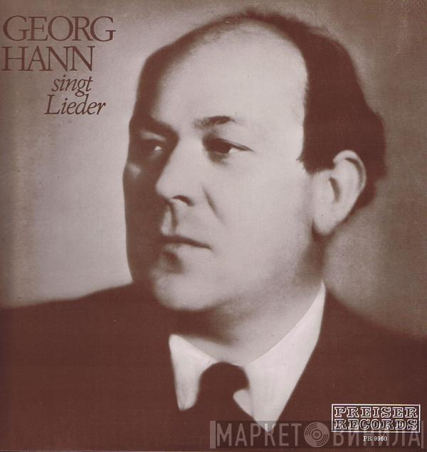 Georg Hann - Georg Hann Singt Lieder