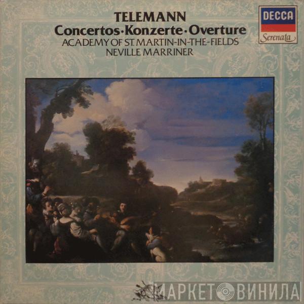 Georg Philipp Telemann, The Academy Of St. Martin-in-the-Fields, Sir Neville Marriner - Concertos / Overture