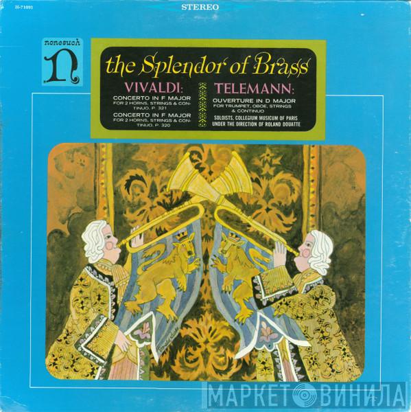 , Georg Philipp Telemann  Antonio Vivaldi  - The Splendor Of Brass