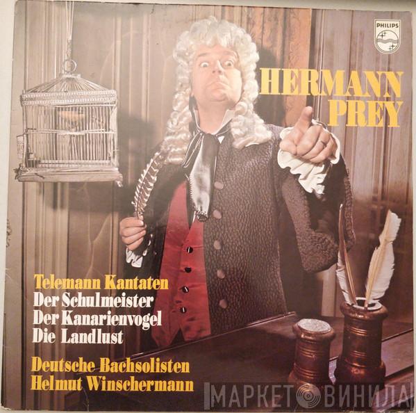 Georg Philipp Telemann, Deutsche Bachsolisten, Helmut Winschermann, Hermann Prey - Telemann Kantaten