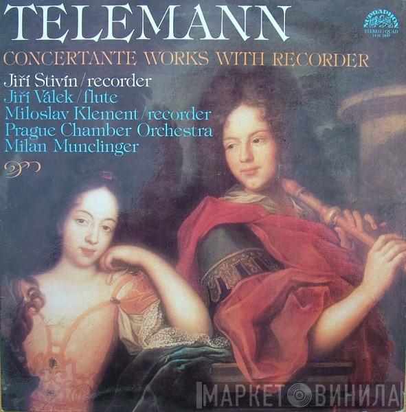 - Georg Philipp Telemann , Jiří Stivín , Jiří Válek , Prague Chamber Orchestra  Milan Munclinger  - Concertante Works With Recorder