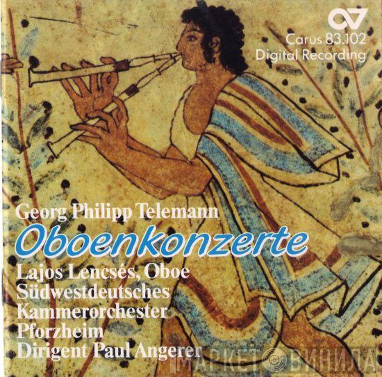 , Georg Philipp Telemann , Lajos Lencsés , Südwestdeutsches Kammerorchester  Paul Angerer  - Oboenkonzerte