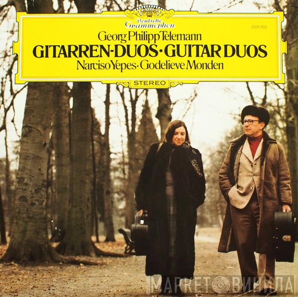 Georg Philipp Telemann, Narciso Yepes, Godelieve Monden - Gitarren-Duos = Guitar Duos