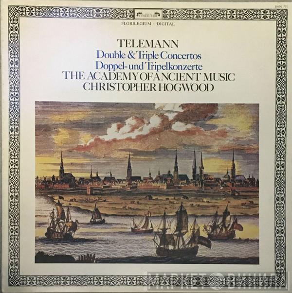 Georg Philipp Telemann, The Academy Of Ancient Music, Christopher Hogwood - Double & Triple Concertos