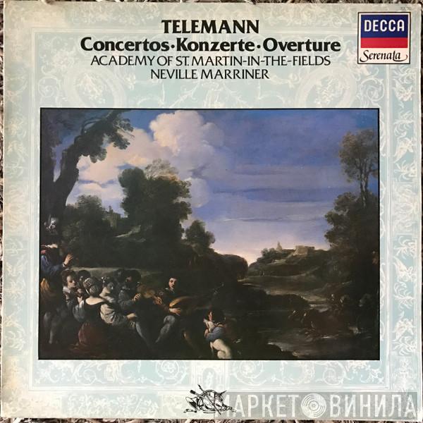 - Georg Philipp Telemann , The Academy Of St. Martin-in-the-Fields  Sir Neville Marriner  - Concertos; Overture