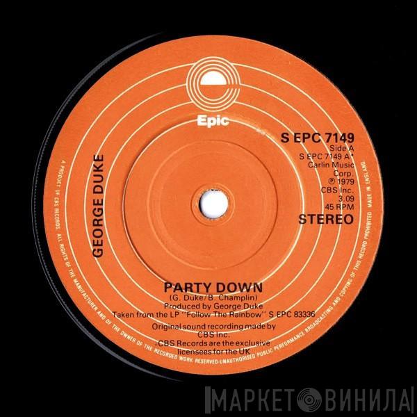George Duke - Party Down / Reach For It