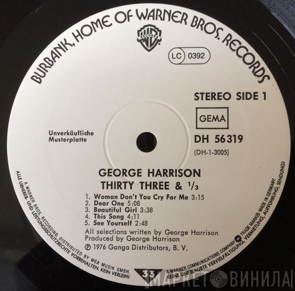  George Harrison  - Thirty Three & 1/3