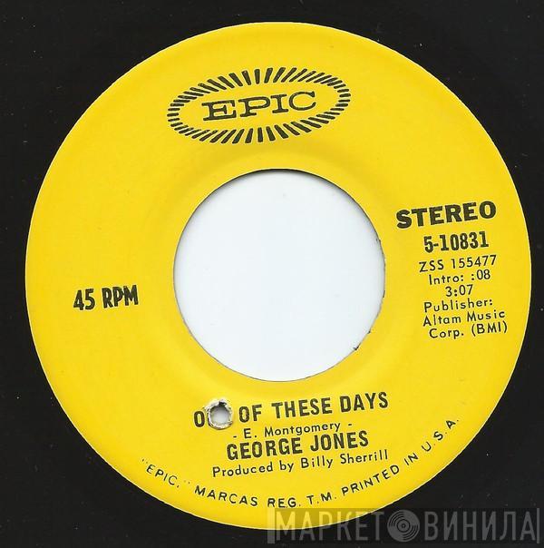  George Jones   - One Of These Days / We Can Make It