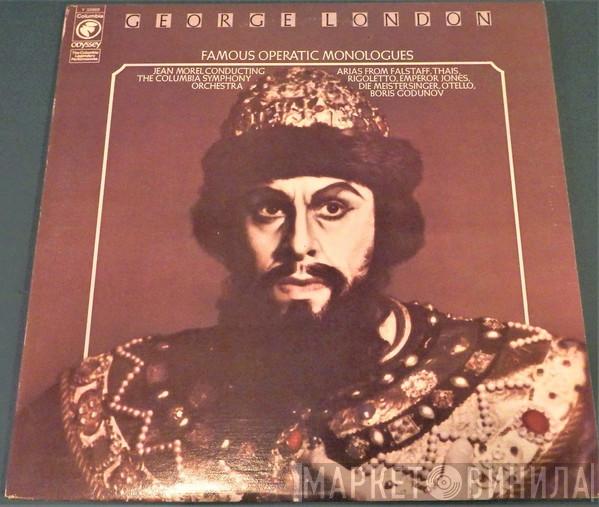 , George London  , Jean Morel  Columbia Symphony Orchestra  - Famous Operatic Monologues