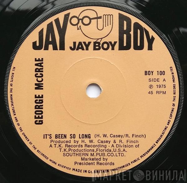 George McCrae - It's Been So Long