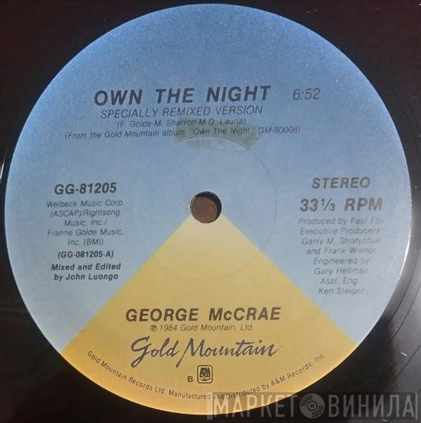  George McCrae  - Own The Night