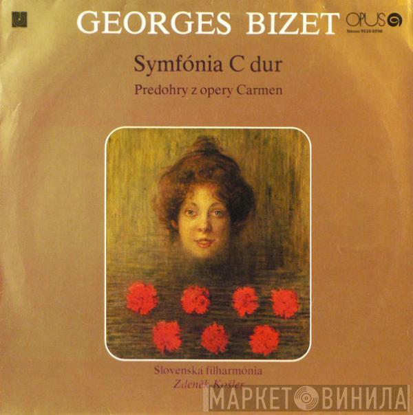 Georges Bizet, Slovak Philharmonic Orchestra, Zdeněk Košler - Symfónia C Dur / Predohry Z Opery Carmen