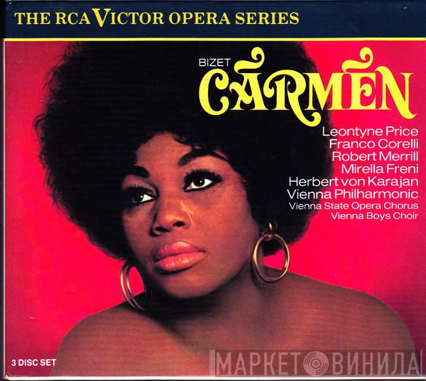 - Georges Bizet , Leontyne Price , Franco Corelli , Mirella Freni , Wiener Philharmoniker  Herbert von Karajan  - Carmen