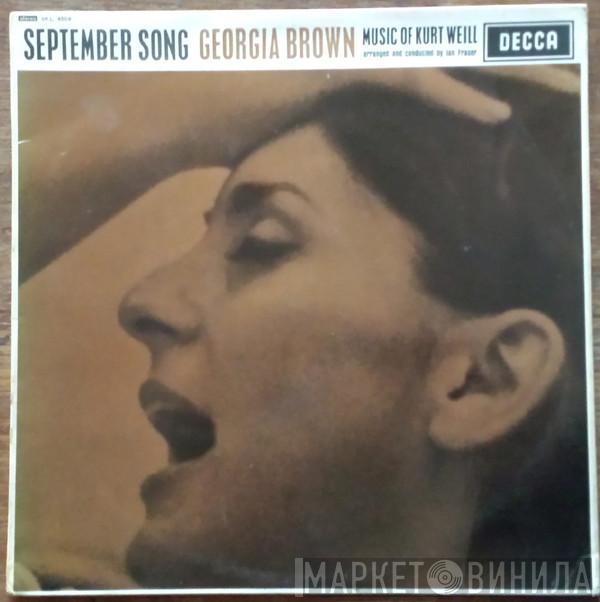  Georgia Brown  - September Song (Music Of Kurt Weill)