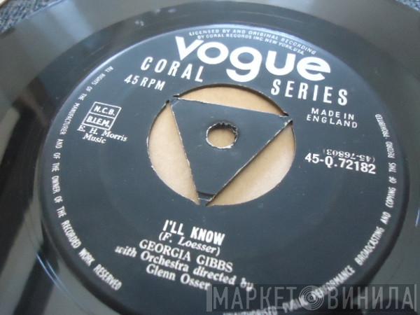Georgia Gibbs - I'll Know