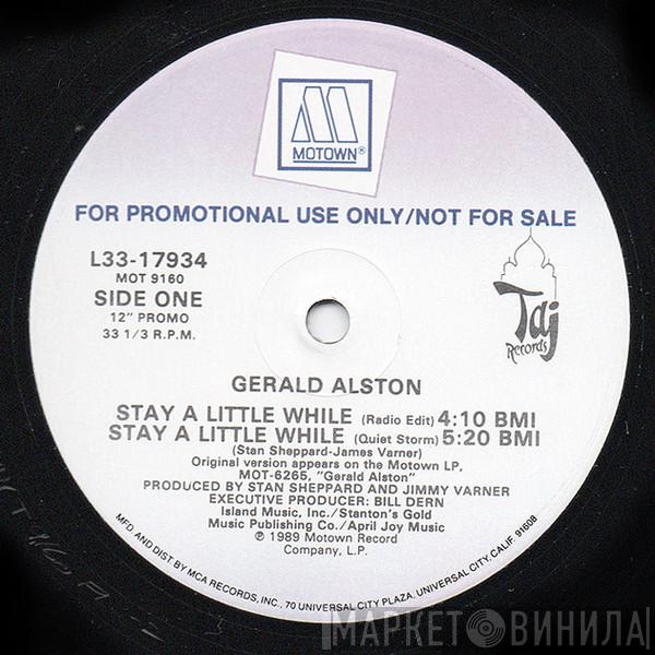  Gerald Alston  - Stay A Little While