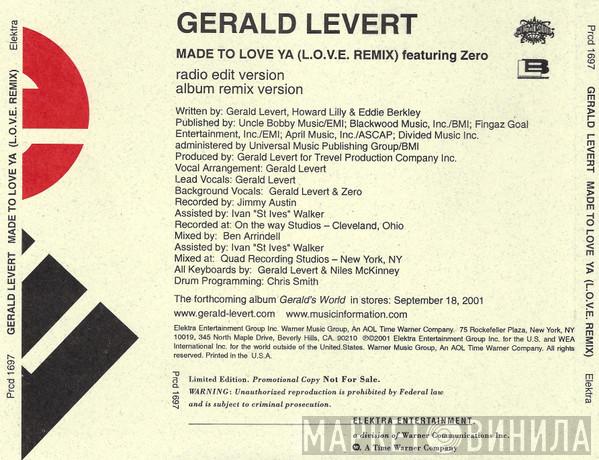 Gerald Levert - Made To Love Ya (L.O.V.E. Remix)