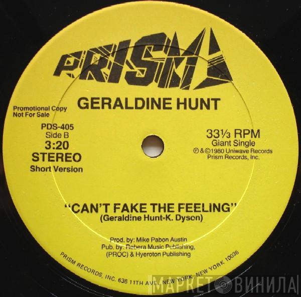  Geraldine Hunt  - Can't Fake The Feeling