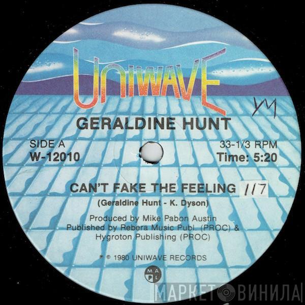  Geraldine Hunt  - Can't Fake The Feeling