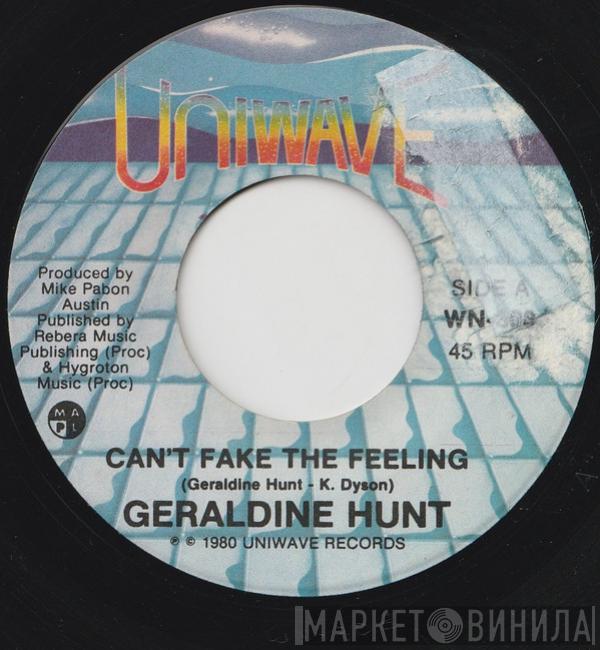  Geraldine Hunt  - Can't Fake The Feeling