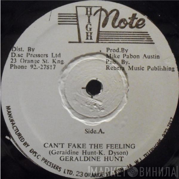  Geraldine Hunt  - Can't Fake The Feeling