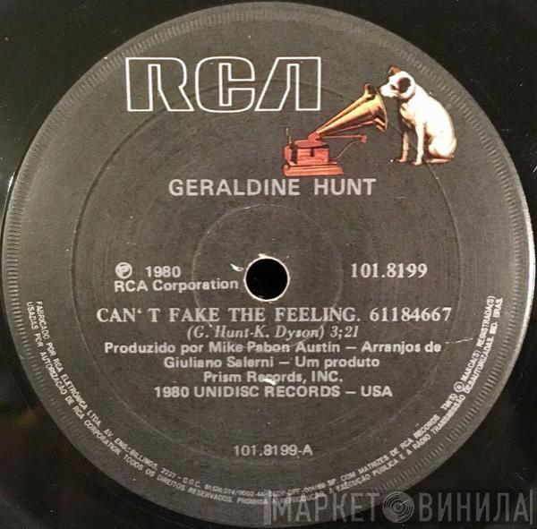  Geraldine Hunt  - Can't Fake The Feeling