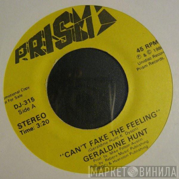 Geraldine Hunt  - Can't Fake The Feeling