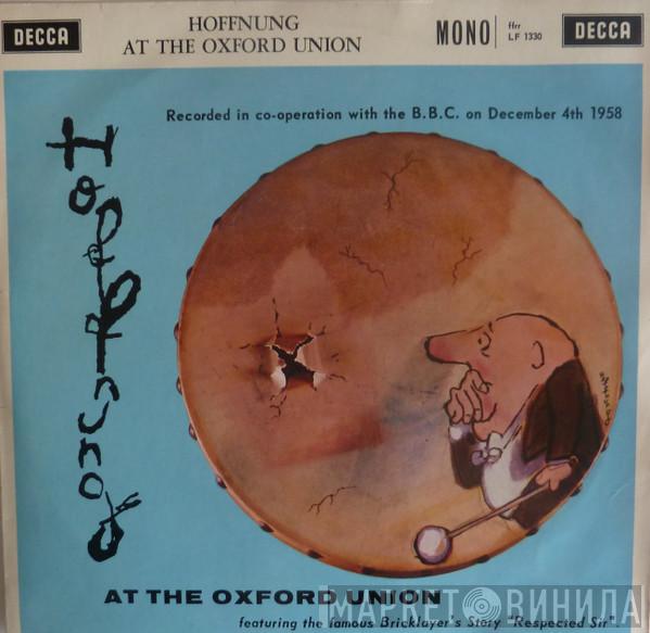  Gerard Hoffnung  - Hoffnung At The Oxford Union