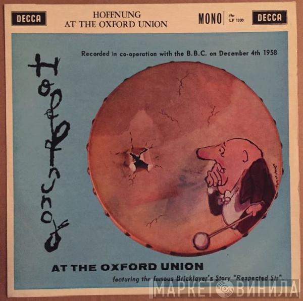 Gerard Hoffnung - Hoffnung At The Oxford Union