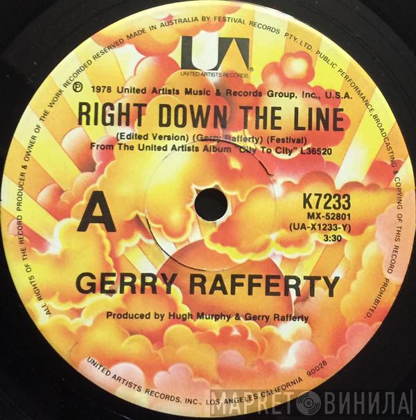  Gerry Rafferty  - Right Down The Line / Waiting For The Day