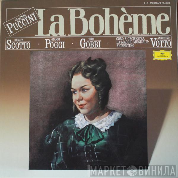 Giacomo Puccini, Antonino Votto, Jolanda Meneguzzer, Tito Gobbi, Gianni Poggi, Renata Scotto - La Bohème